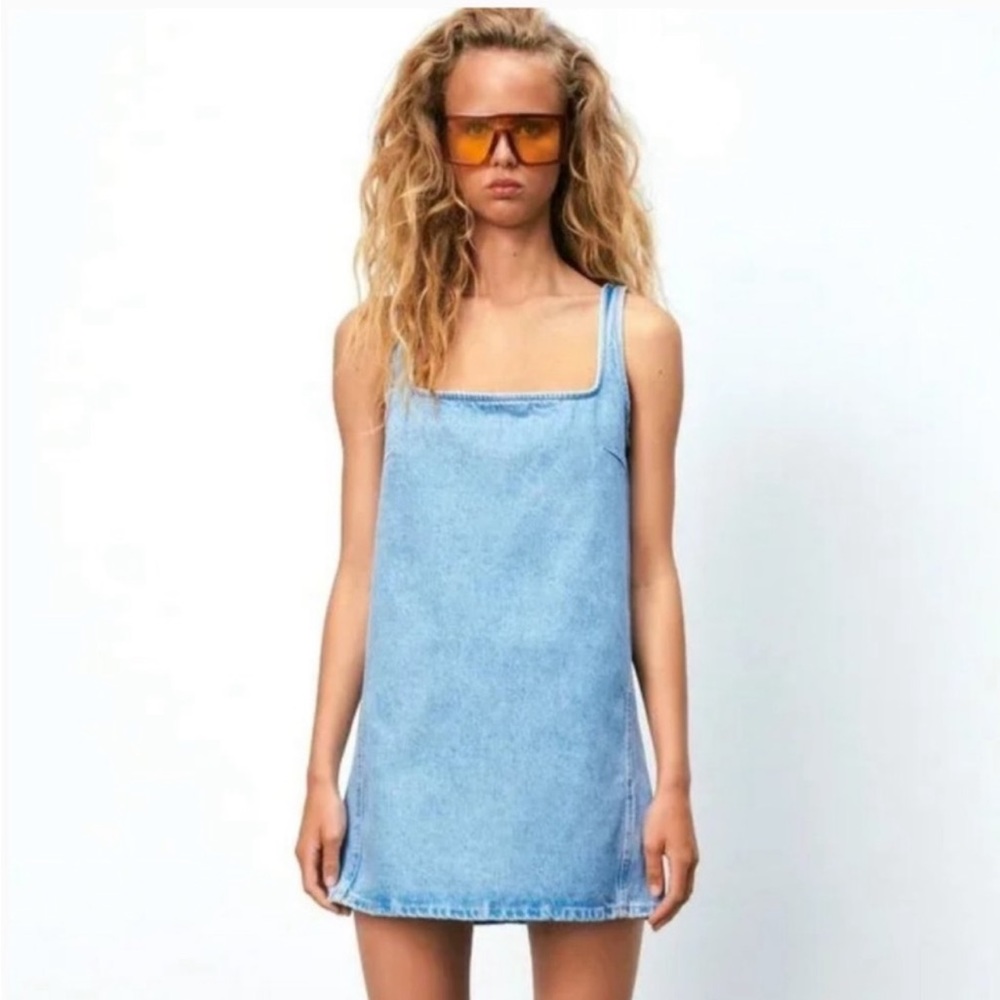 Zara jean dress NWT
